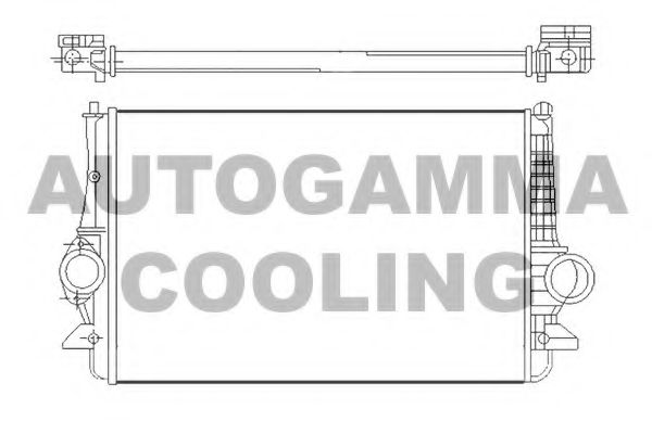 Интеркулер AUTOGAMMA 103749
