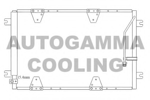 Конденсатор, кондиционер AUTOGAMMA 105561