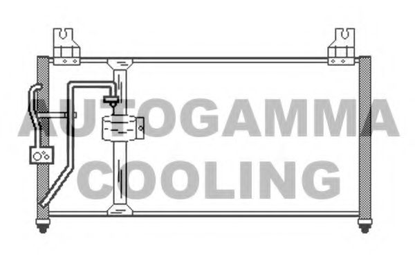 Конденсатор, кондиционер AUTOGAMMA 107076