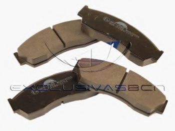 Комплект тормозных колодок, дисковый тормоз MDR MFP-2080