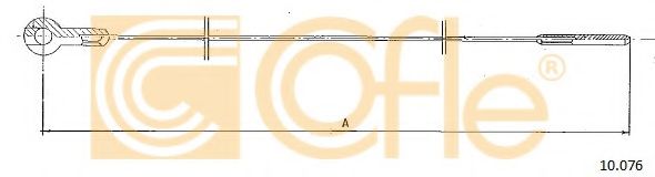 Тросик газа COFLE 10076