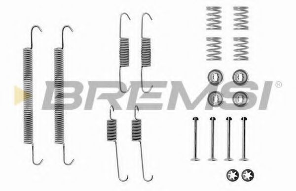 Комплектующие, тормозная колодка BREMSI SK0707