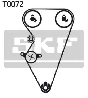 Комплект ремня ГРМ SKF VKMA 07301