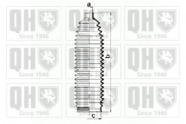 Комплект пылника, рулевое управление QUINTON HAZELL QG1488