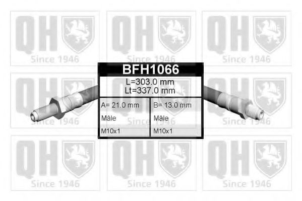Тормозной шланг QUINTON HAZELL BFH1066