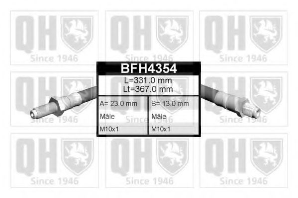 Тормозной шланг QUINTON HAZELL BFH4354