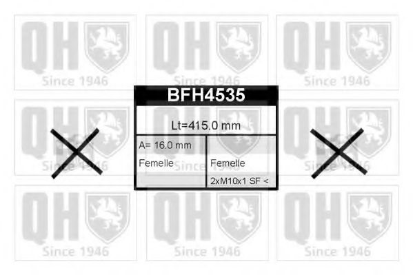 Тормозной шланг QUINTON HAZELL BFH4535