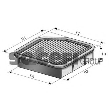Воздушный фильтр FRAM CA11721