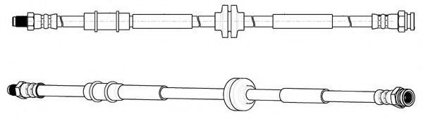 Тормозной шланг FERODO FHY2685