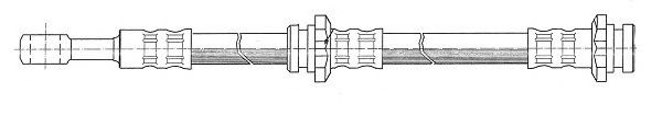 Тормозной шланг FERODO FHY3088