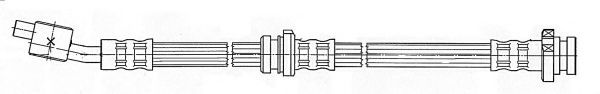 Тормозной шланг FERODO FHY3109