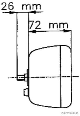 Задний фонарь VALEO 300589
