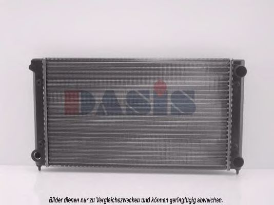 Радиатор, охлаждение двигателя AKS DASIS VW2071