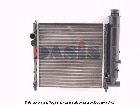 Радиатор, охлаждение двигателя AKS DASIS CN2012