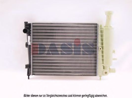Радиатор, охлаждение двигателя AKS DASIS 01033038