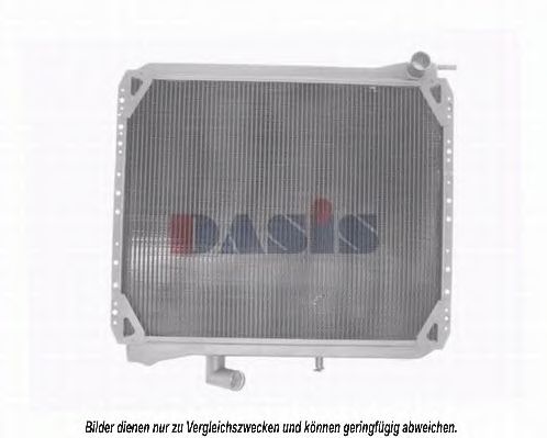 Радиатор, охлаждение двигателя AKS DASIS 131660T