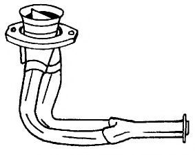 Труба выхлопного газа AKS DASIS SG50150