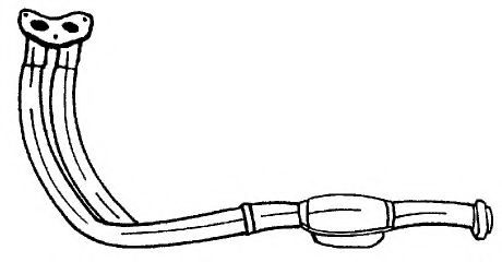 Труба выхлопного газа AKS DASIS SG25113