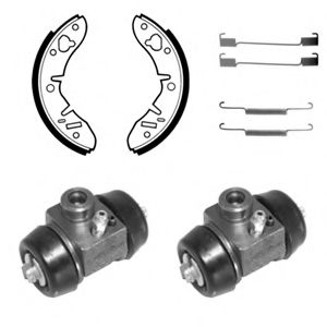 Комплект тормозных колодок DELPHI 688