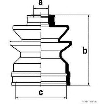 Комплект пылника, приводной вал PEX 8130