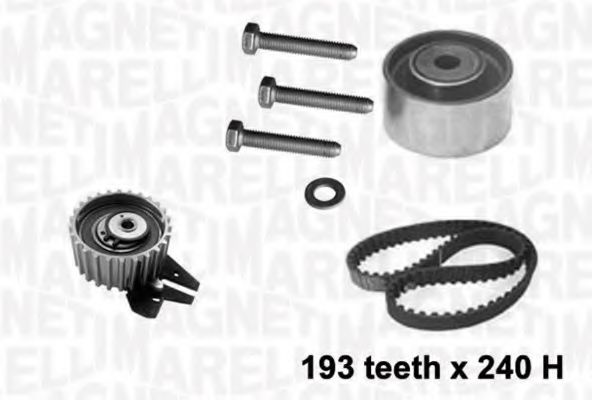 Комплект ремня ГРМ MAGNETI MARELLI 341301840000