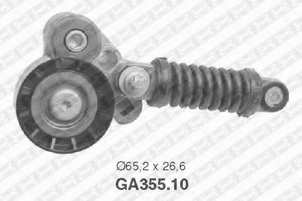 Натяжной ролик, поликлиновой  ремень SNR GA355.10
