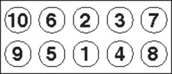 Комплект болтов головки цилидра PAYEN HBS074