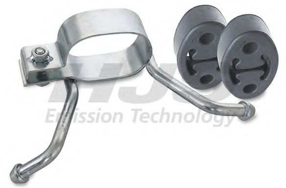 Кронштейн, глушитель HJS 82 35 8191