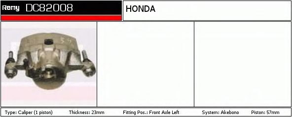 Тормозной суппорт DELCO REMY DC82008