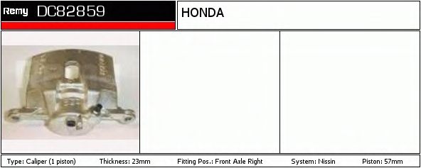 Тормозной суппорт DELCO REMY DC82859