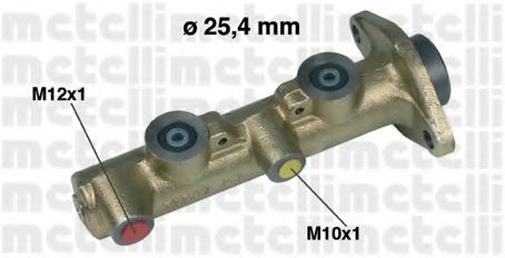 Главный тормозной цилиндр METELLI 05-0389