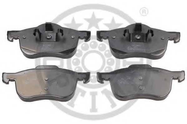 Комплект тормозных колодок, дисковый тормоз OPTIMAL 10348