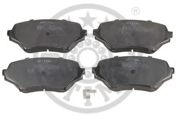 Комплект тормозных колодок, дисковый тормоз OPTIMAL 12525