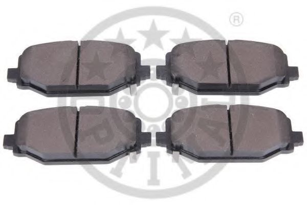 Комплект тормозных колодок, дисковый тормоз OPTIMAL 25377