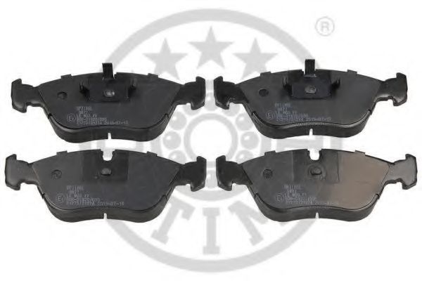 Комплект тормозных колодок, дисковый тормоз OPTIMAL 9877