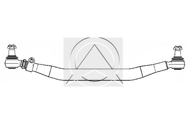 Поперечная рулевая тяга SIDEM 44433