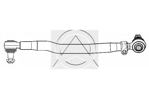 Продольная рулевая тяга SIDEM 501233