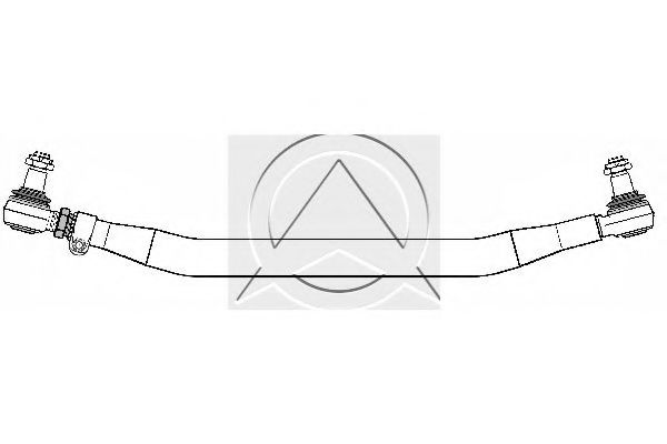 Поперечная рулевая тяга SIDEM 62133
