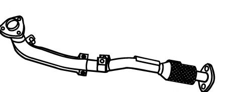 Труба выхлопного газа FONOS 18645