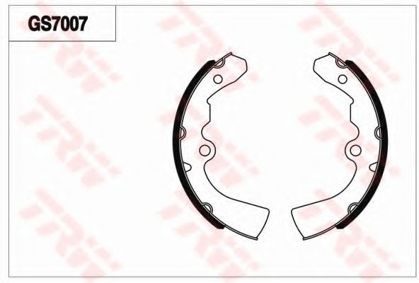 Комплект тормозных колодок BENDIX BS1042