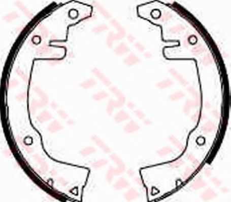 Комплект тормозных колодок TRW GS8268