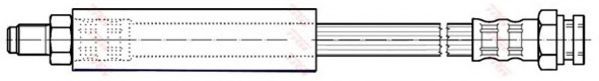 Тормозной шланг TRW PHB133