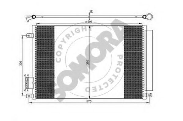 Конденсатор, кондиционер SOMORA 080260