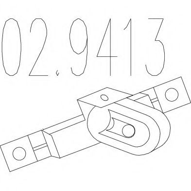 Буфер, глушитель ANSA 420391