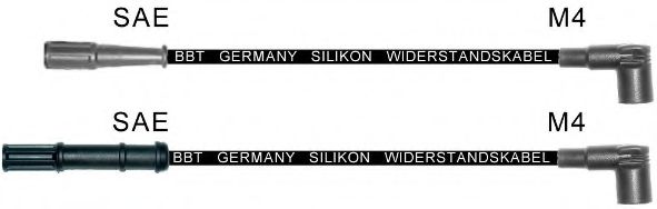 Комплект проводов зажигания BBT ZK1326