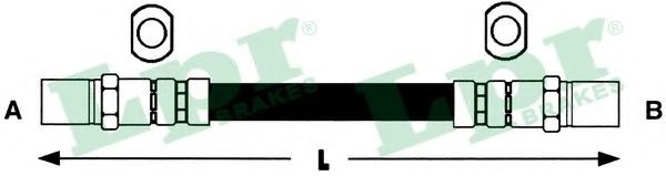 Тормозной шланг LPR 6T46145