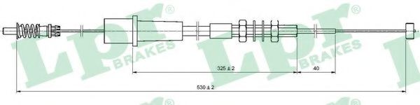 Тросик газа COFLE 11141