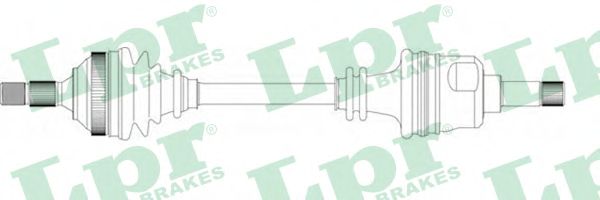 Приводной вал LPR DS16135