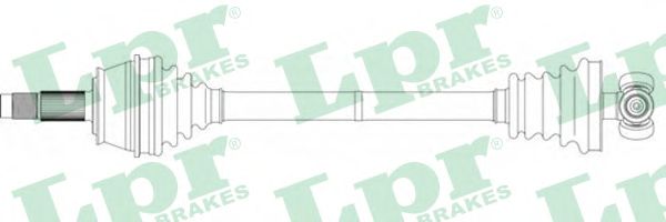 Приводной вал LPR DS20105