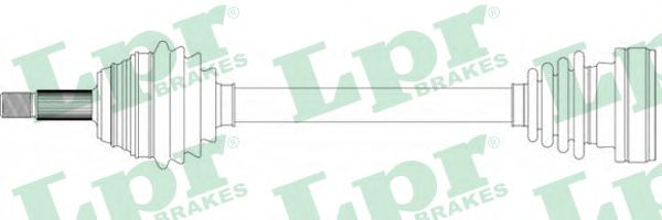 Приводной вал LPR DS51063